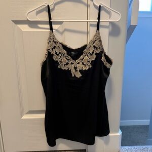 NWOT Express Satin Lace Trim Cami